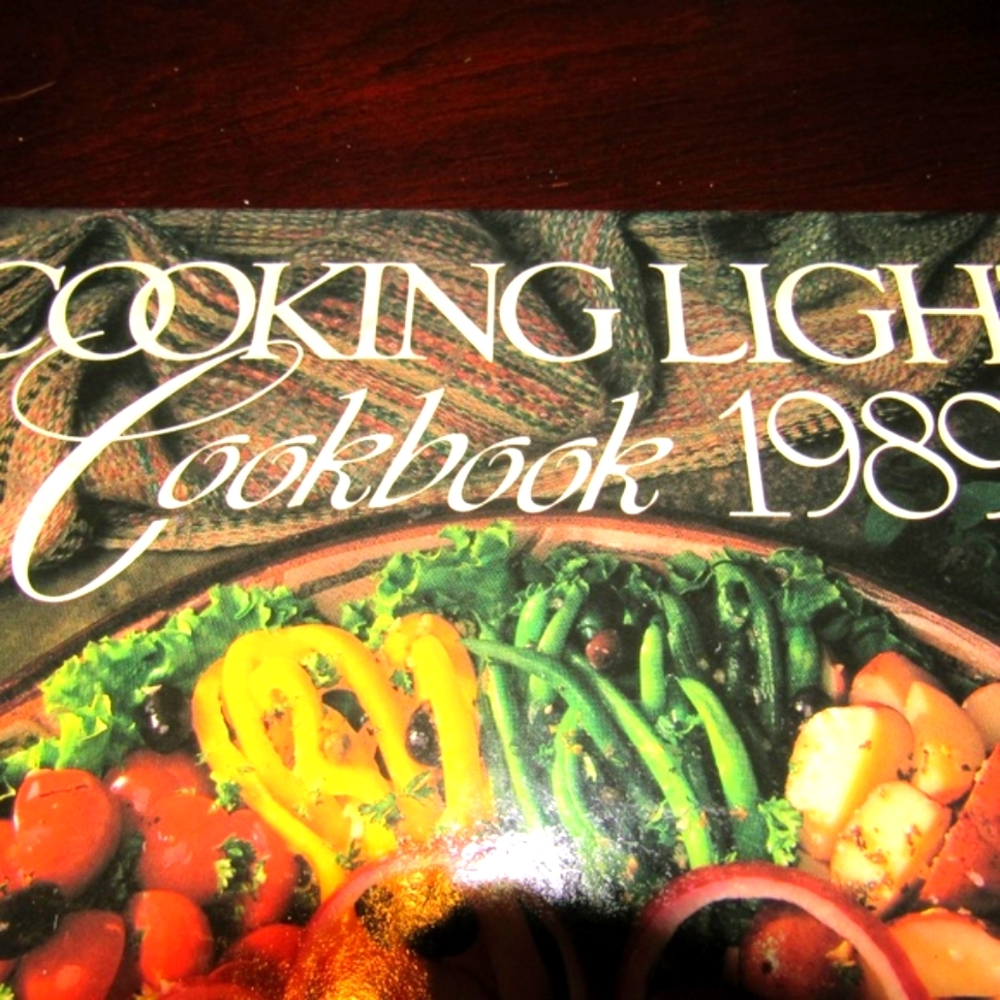 🥧🥣🍮 Vintage "Cooking Light Cookbook 1989" - HC - Picture 2 of 8